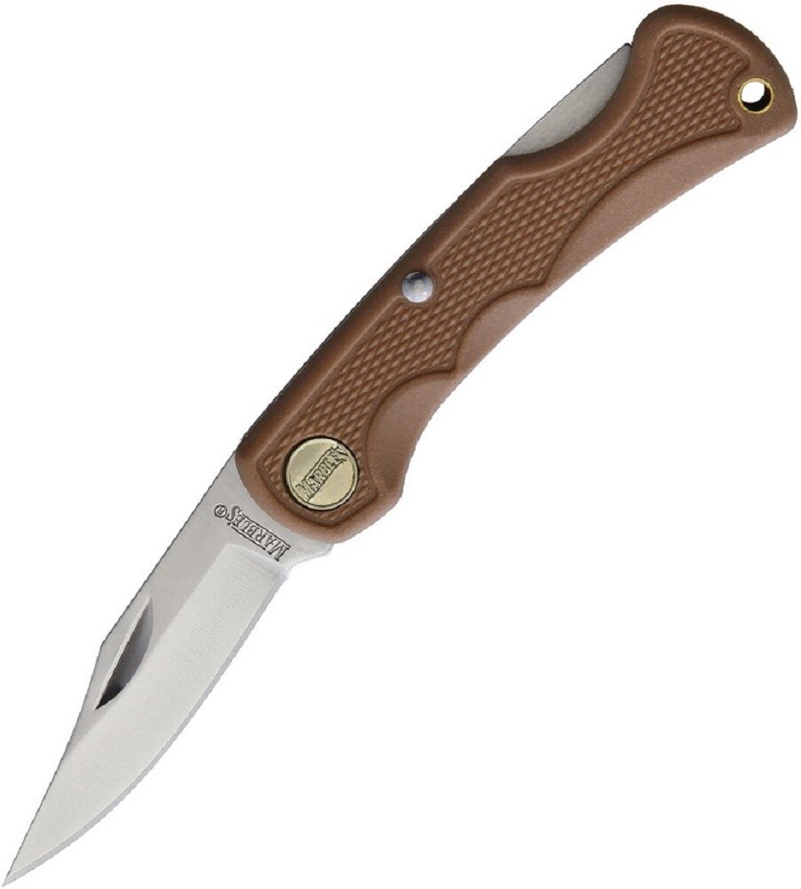 Marble's Small Tan Lockback Knife - Free Shipping!