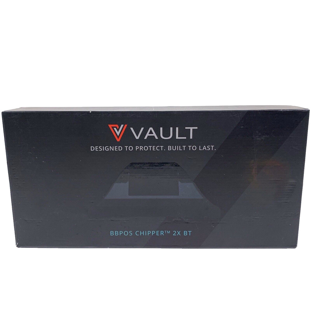 Vault PRO-C2X Black BLK Bracket for BBPOS Chipper 2X Bluetooth Card Reader - New