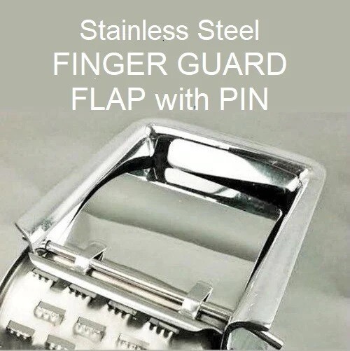 Stainless Steel FINGER GUARD and PIN Saladmaster Health Craft Food Cutter Part