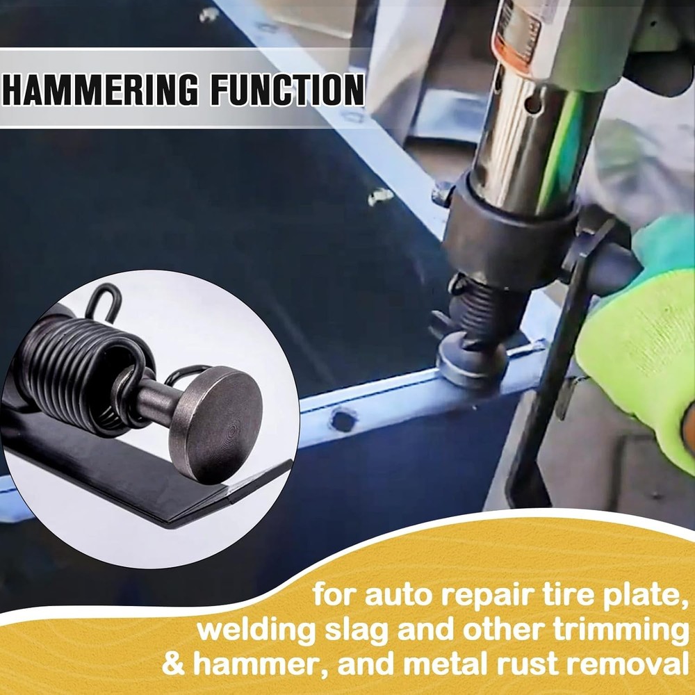 Air Hammer Bits Set - 9pcs Pneumatic Hammer Chisel Bits, Air Chisel Bits