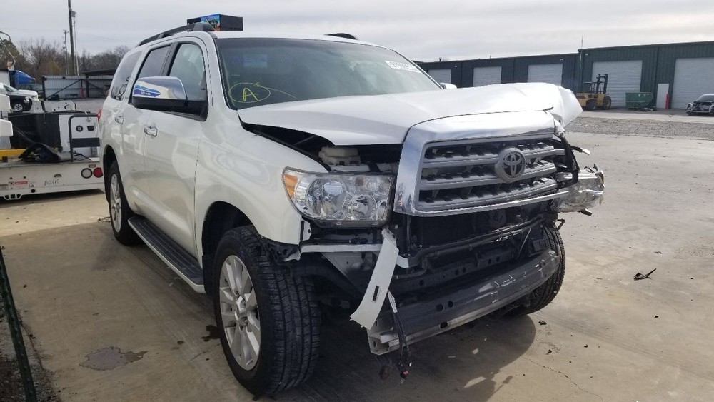 16 TOYOTA SEQUOIA REAR FRAME SECTION CUT
