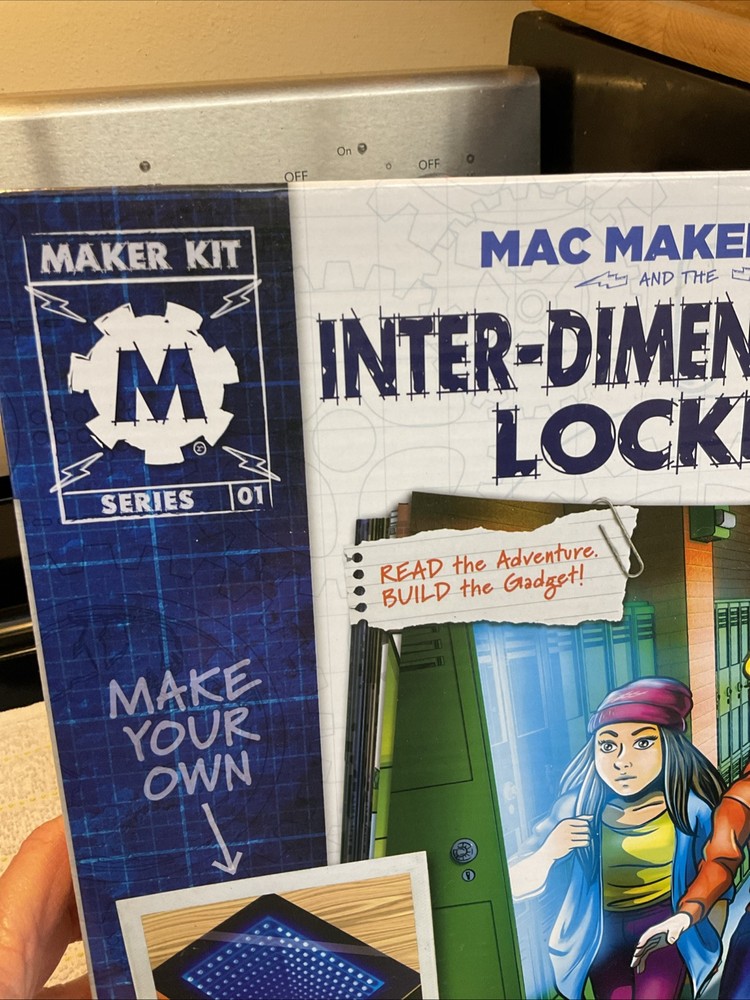 Mac Makerson And The Interdimensional Locker Smart Lab Infinity Mirror New Box