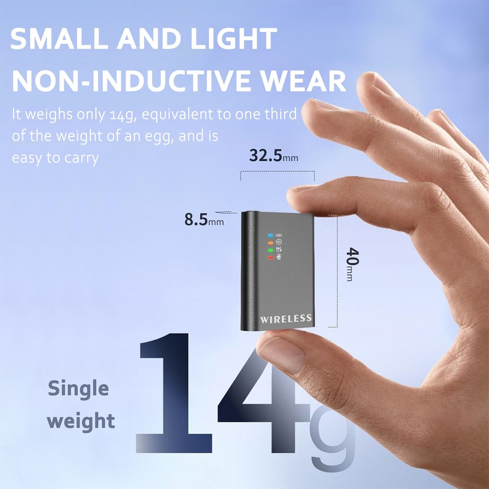 Wireless Lavalier Microphone System With 3 Receiver Noise Reduction CPSC