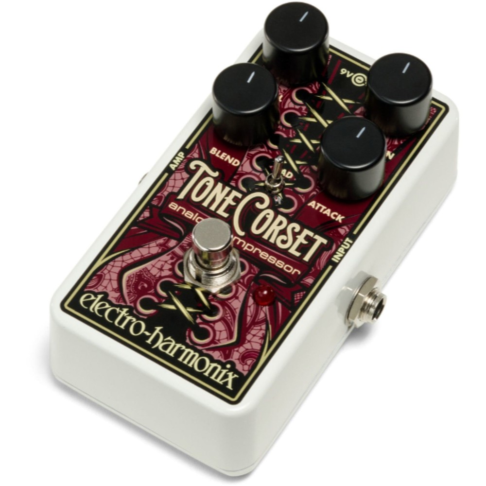 Electro-Harmonix EHX Tone Corset Analog Compressor Effects Pedal