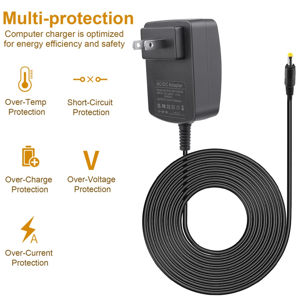 Charger Adapter For Amazon Echo Dot 3rd Gen 4th Gen / Echo Show 5 / Fire TV Cube