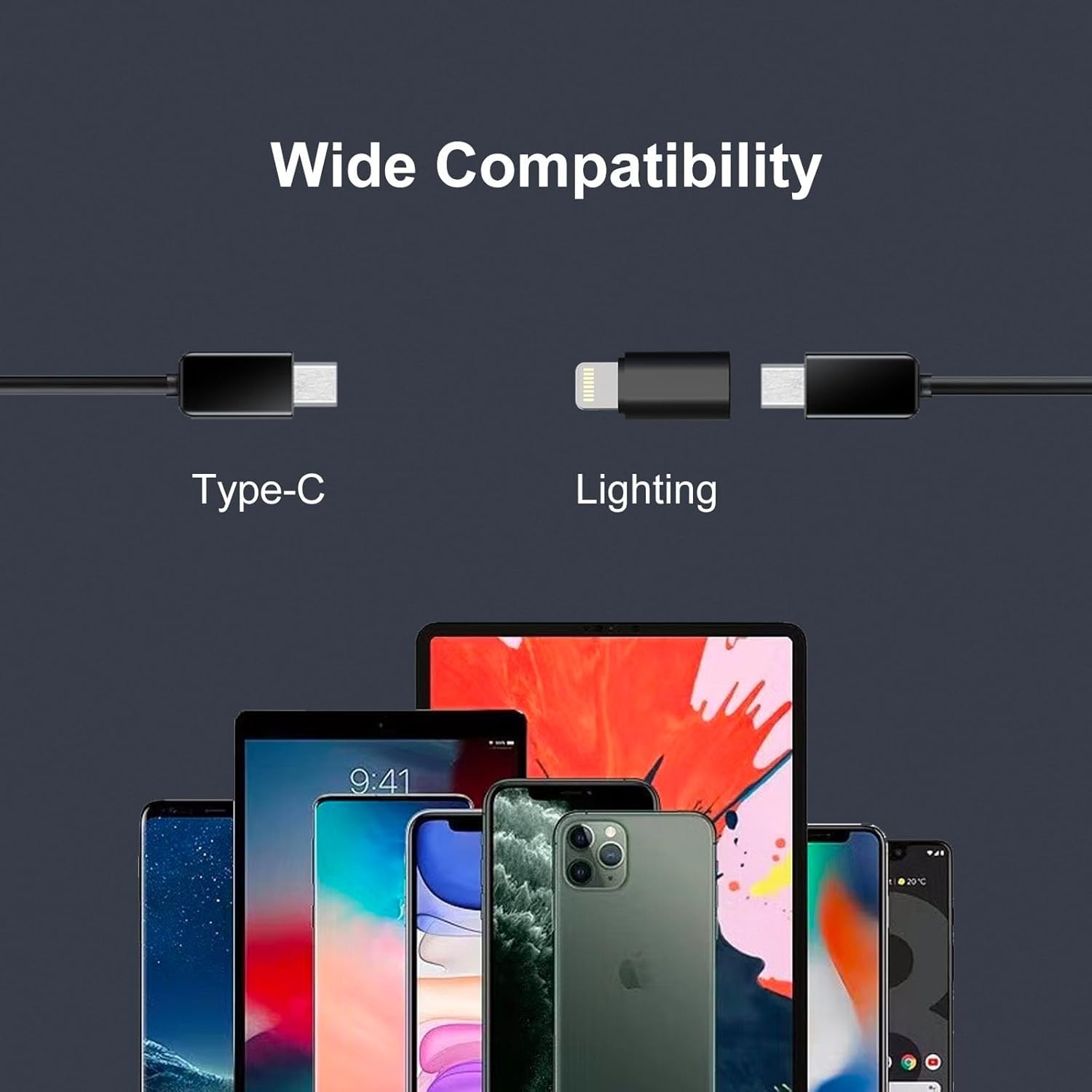 Endoscope Camera with Light 1920P HD Borescope Camera 16.4FT Cable with 8 LED