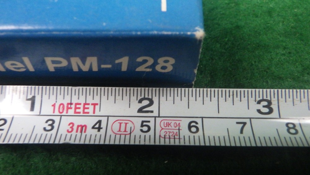 NOS Vintage 3-1/2" LCD Digital Panel Meter PM-128 9VDC