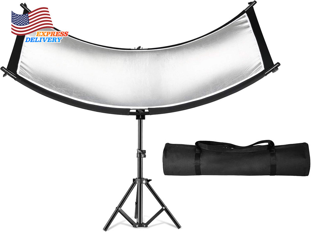 Clamshell Light Reflector Diffuser 71"X24" Arclight Curved Lighting Reflector US