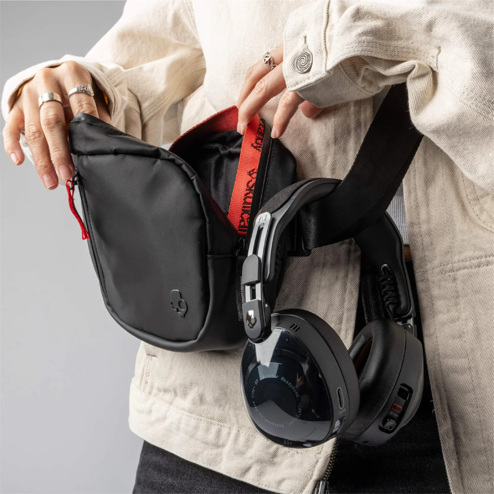 Skullcandy Aviator 900 ANC-Black-(Certified Refurbished)