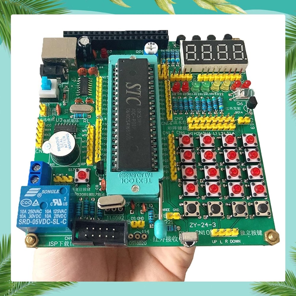 Basic Starter Kit 51/52 MCU Demo Board Development Board Soldering Practice K...