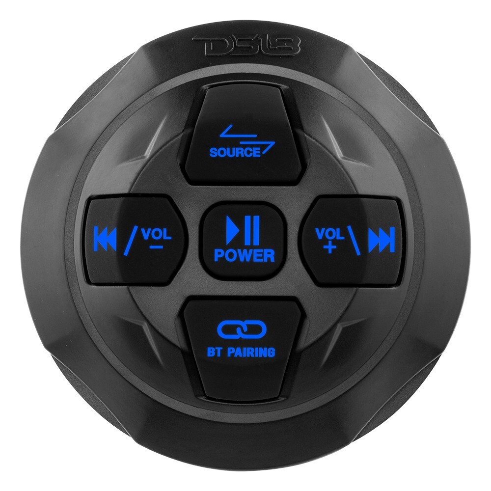 DS18 Marine Waterproof Bluetooth Streaming Audio Receiver With Microphone