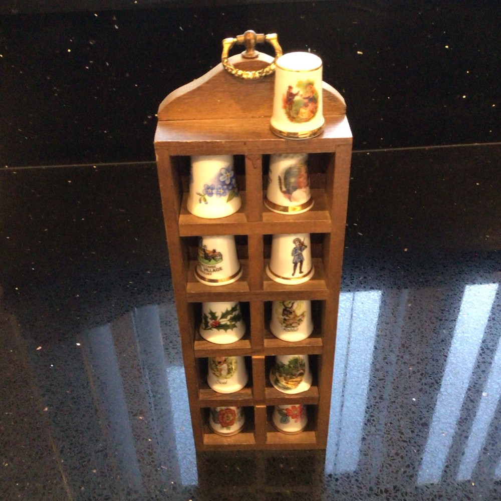 Vintage  Thimble displayer￼case