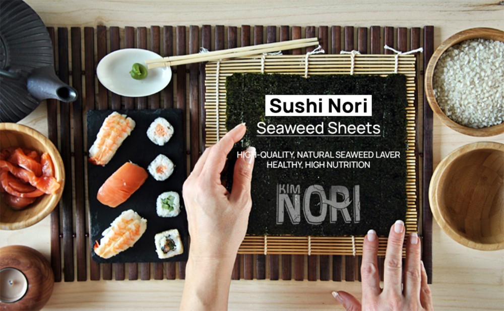 Roasted Seaweed Sushi Nori 25g, 30 sheets