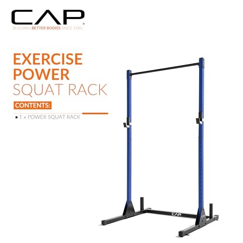 CAP BARBELL POWER RACKS AND ATTACHMENTS - BLUE