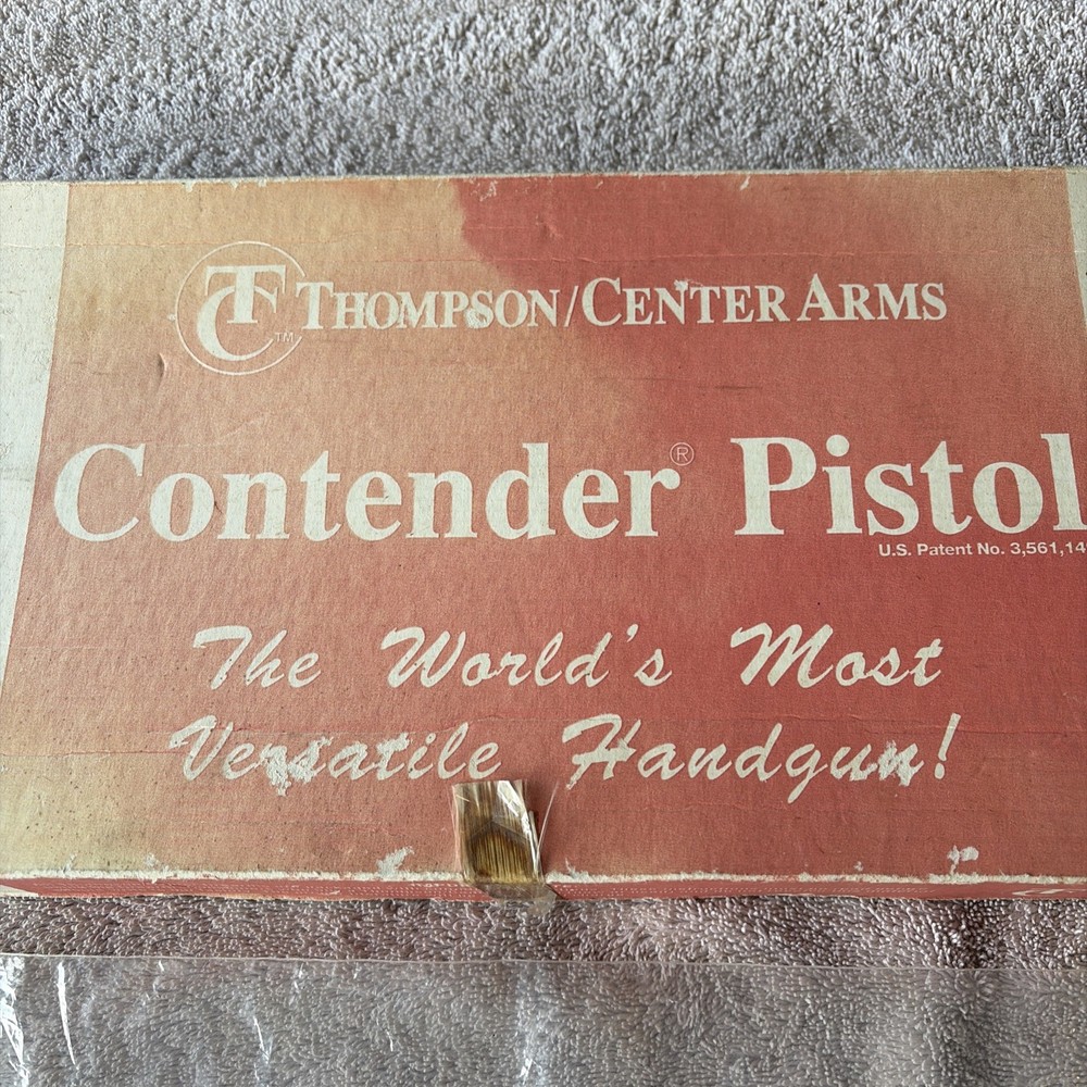 THOMPSON CONTENDER BOX WITH MANUAL - 2732