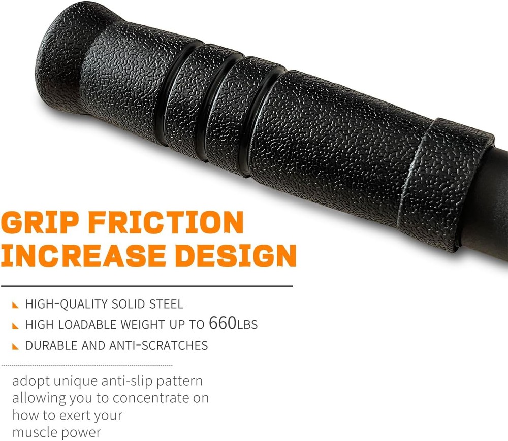 Straight Bar, Pull Down Bar 360 Rotating, Lat Pulldown Attachments Cable Atta...