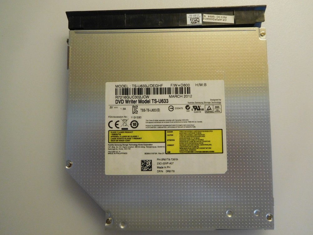 DVD Writer Model TS-U633
