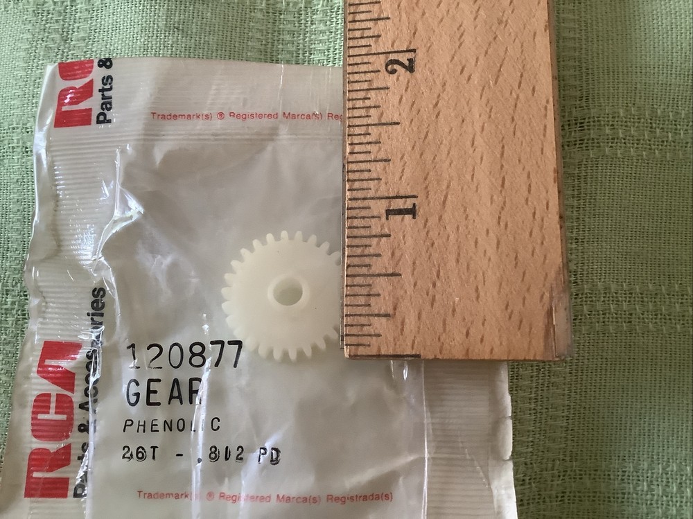 RCA OEM Part 120877 Turntable Gear