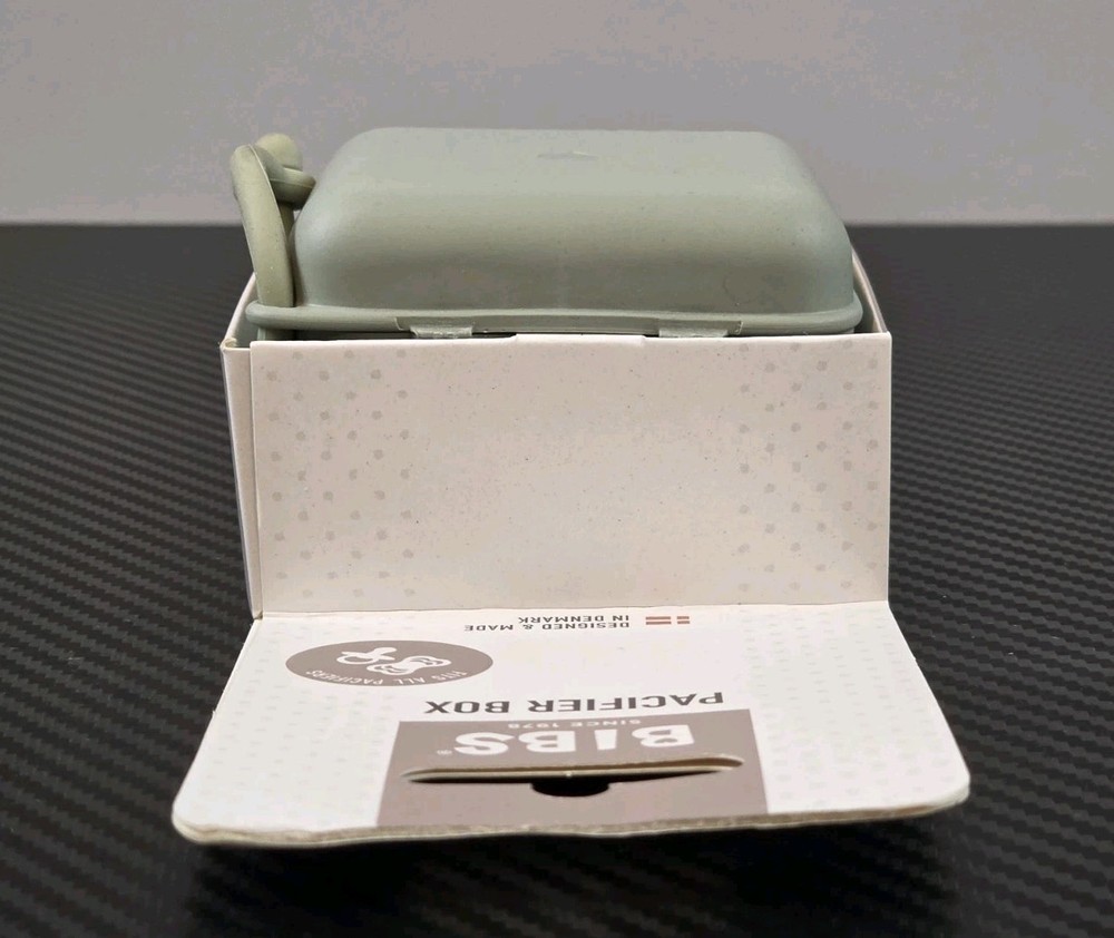 Bibs Pacifier Box - Sage
