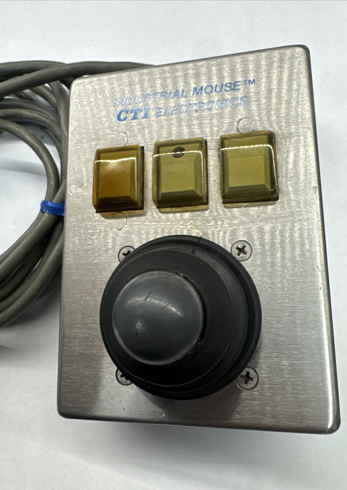 CTI Electronics M20190-MSOF Industrial Mouse Pointer Joystick Vintage Serial db9