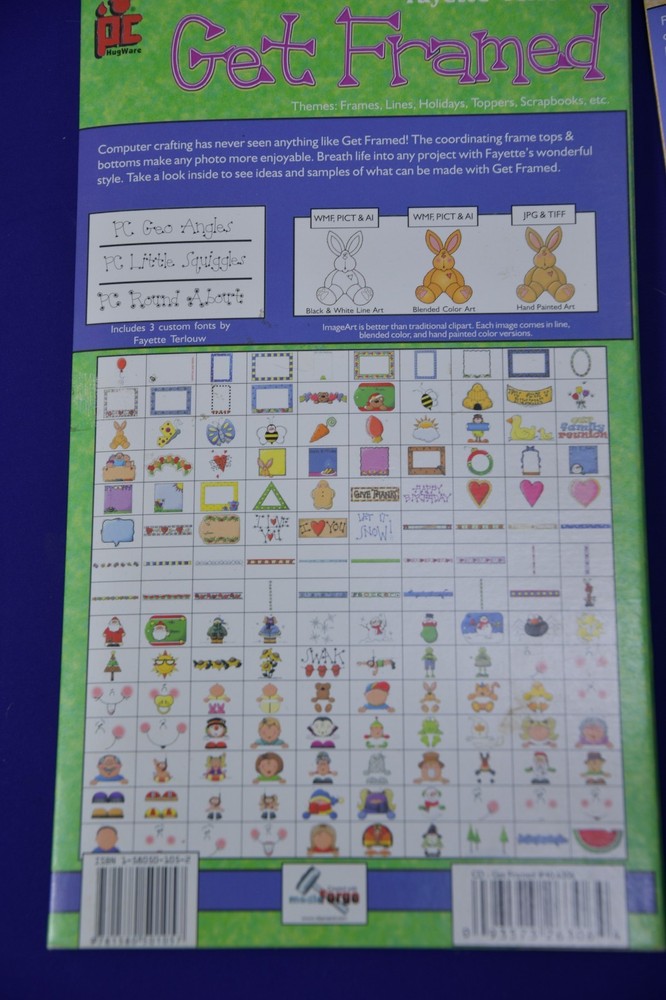 5 Provo Craft HugWare Discs - Win/Mac CDs