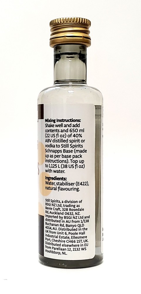 Still Spirits Top Shelf Peach Schnapps Flavoring