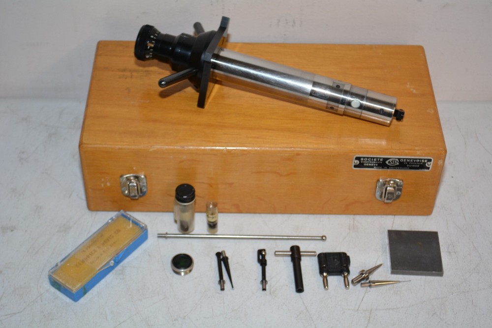 ^ Societe Genevoise Universal Measuring Machine #W4902
