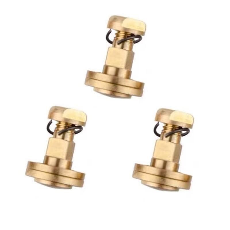 TorSor 3 Pack Tailor Scissors Pivot Bolt and Nut Replacement Central Copper