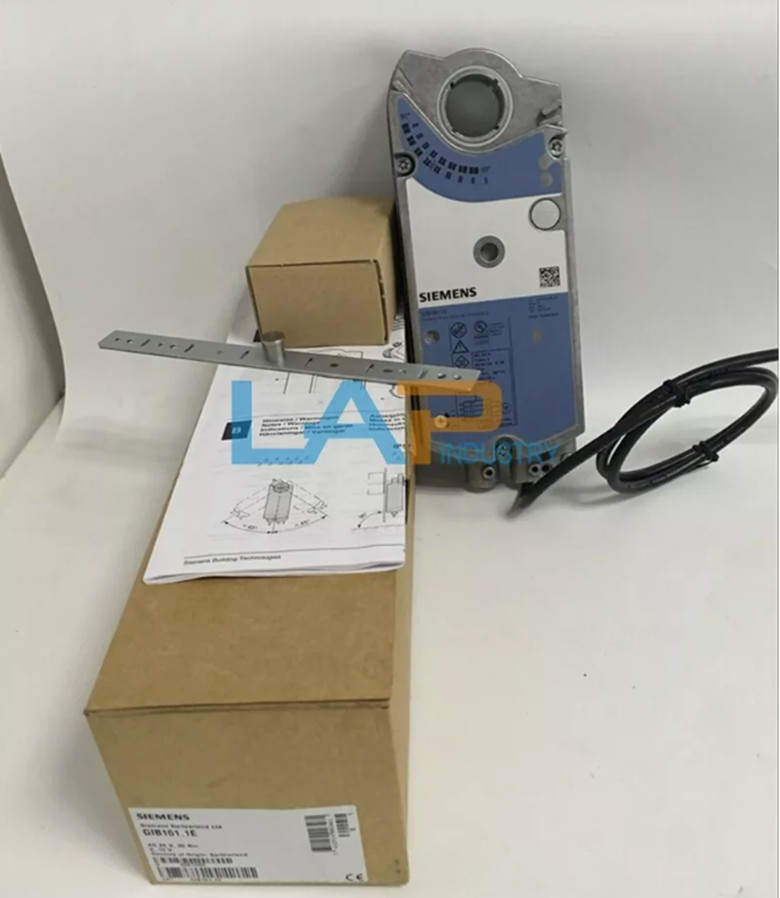 Siemens GIB161.1E electric switch regulating damper actuator.