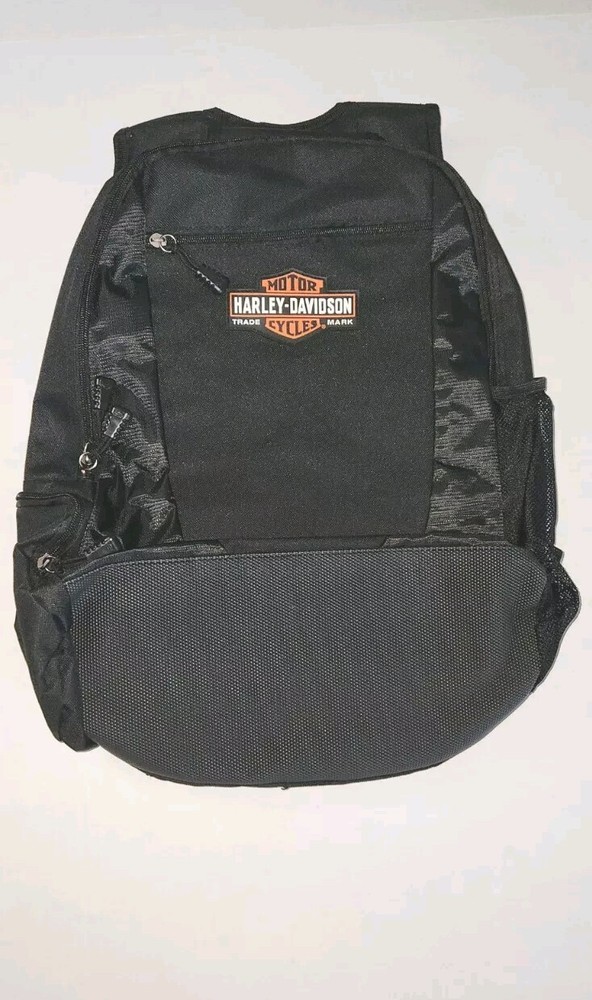 Harley-Davidson Logo Backpack Laptop Padded Back Straps - NWOT