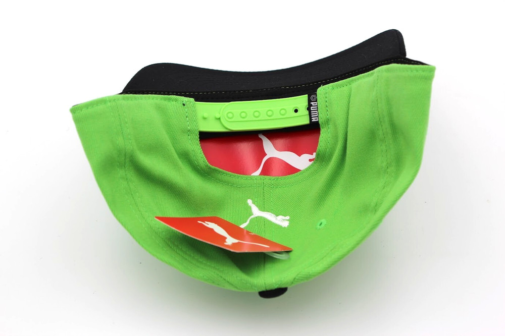 NEW Puma Throwback P 110 Snapback Irish Green Adjustable Golf Hat Cap