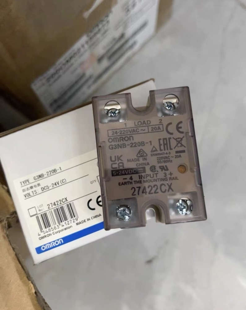 1pcs OMRON G3NB-220B-1 DC5-24V solid-state relay