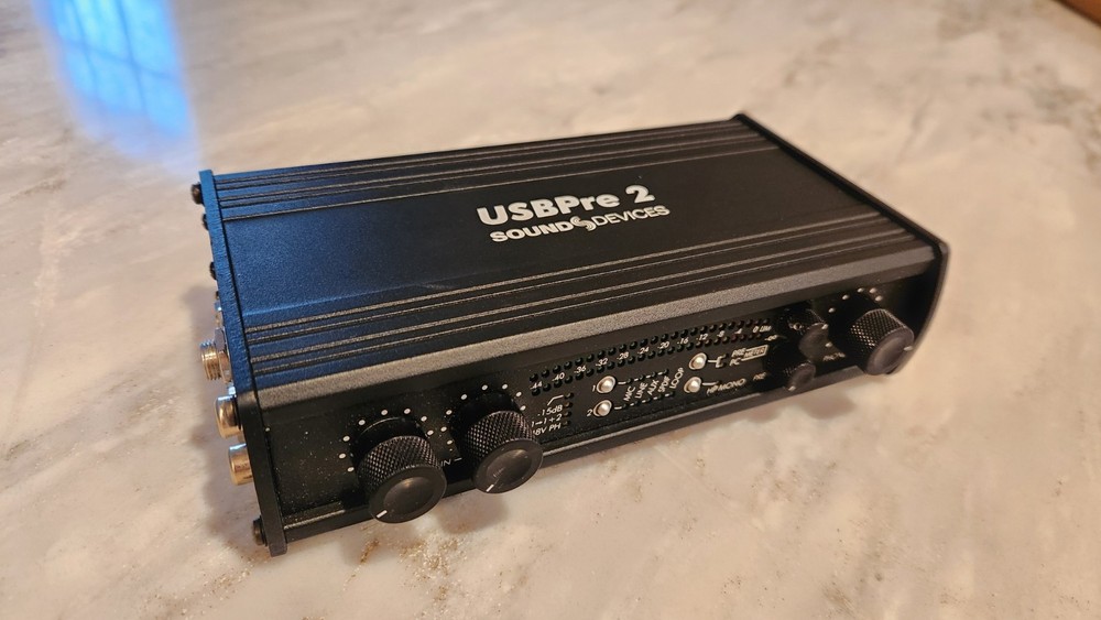Sound Devices USBPre 2 Interface