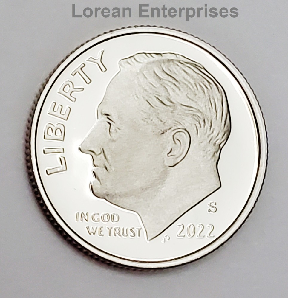 2022 S Roosevelt Dime CLAD ✼ PROOF✼