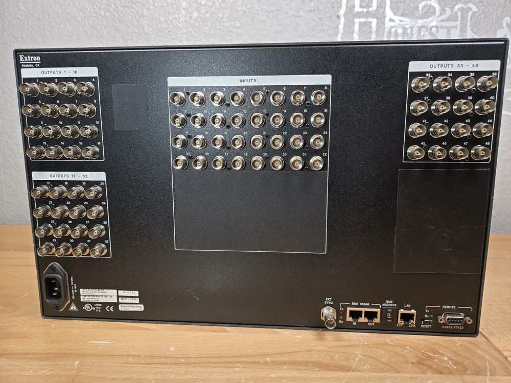 Extron MAV PLUS Series Video Matrix Switcher 60-761-31 MAV+ 3248V