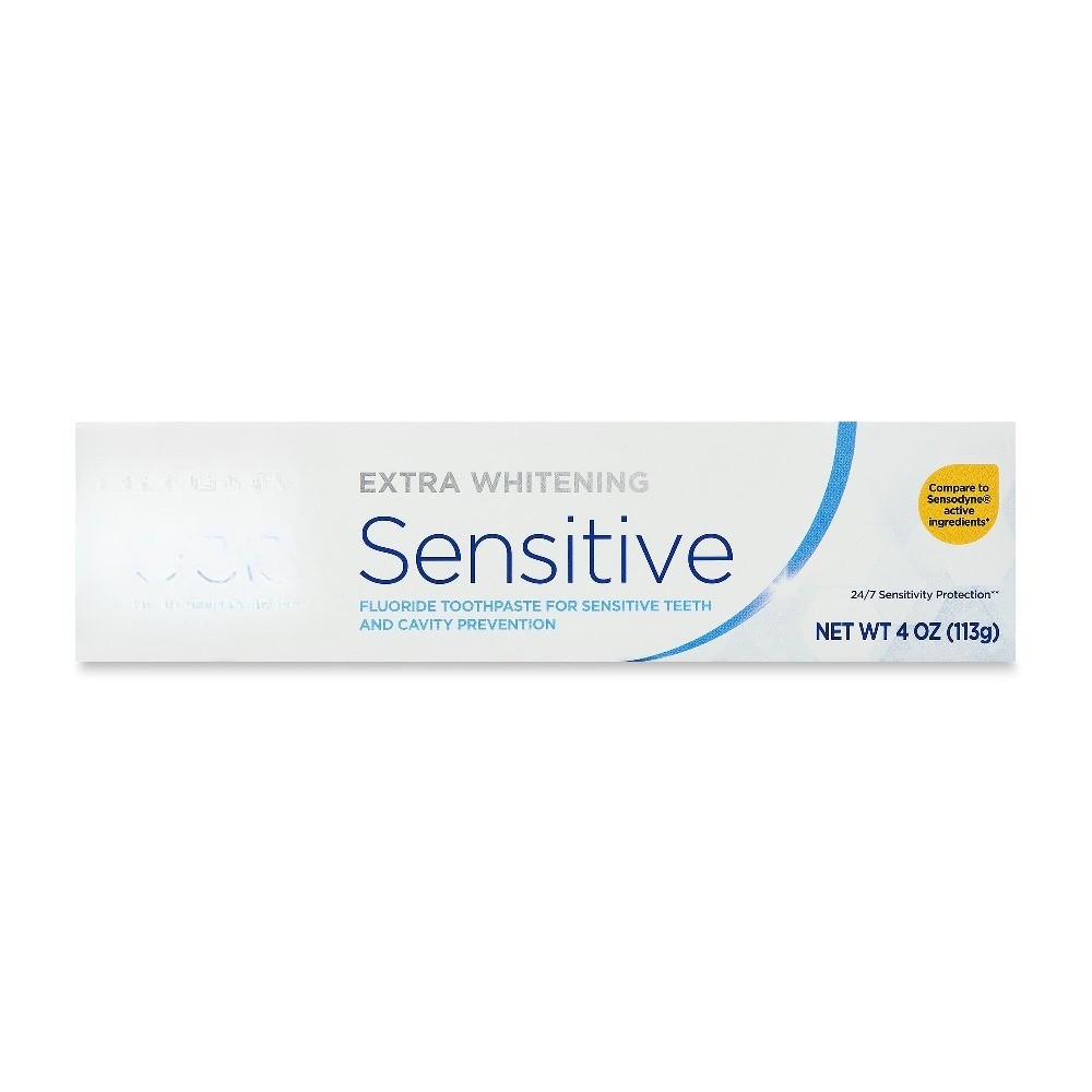 (3 pack)Advanced Extra Whitening Sensitive Toothpaste, 4 oz