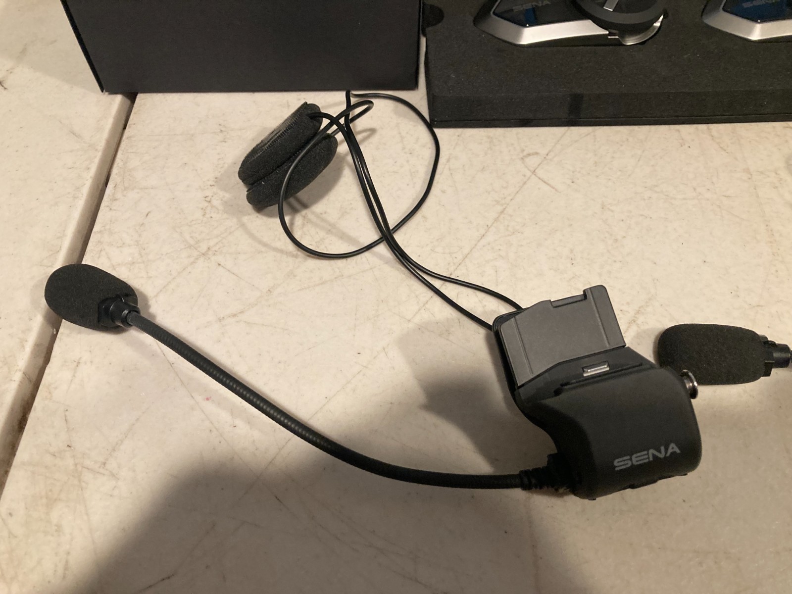 Sena 50S Dual Pack Motorcycle Bluetooth Mesh Intercom Headset System Kit LNK