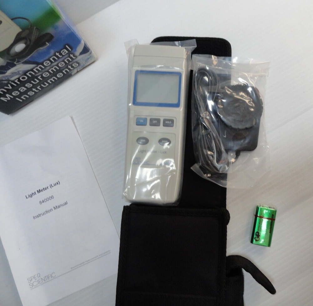 Sper Scientific 840006 Light Meter Lux