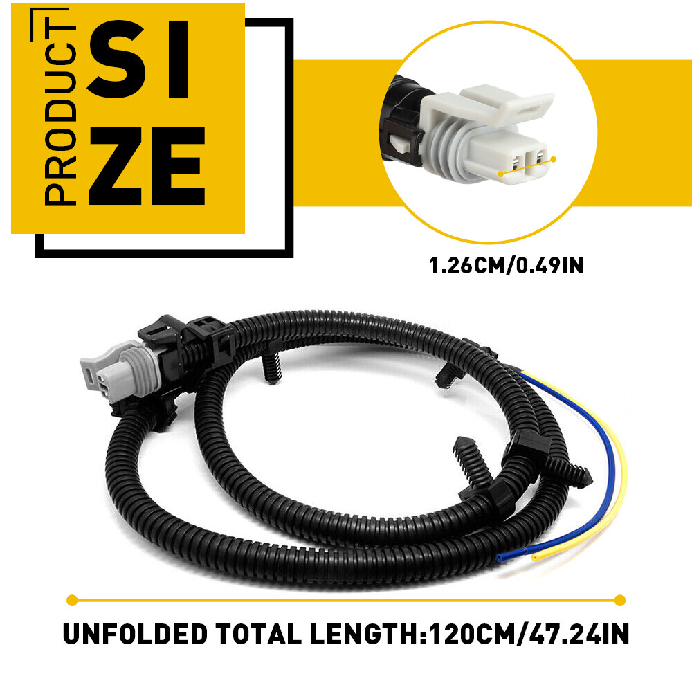 ABS Wheel Speed Sensor Wire Harness Front Left/Right fits Chevrolet Impala 2PCS