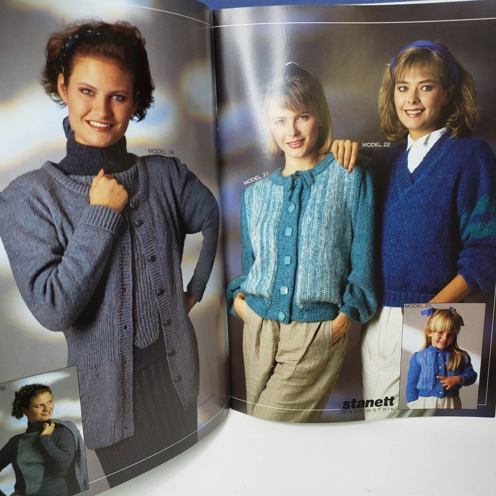 STANETT MASKINSTRIK NR 2 Machine Knitting Patterns Women