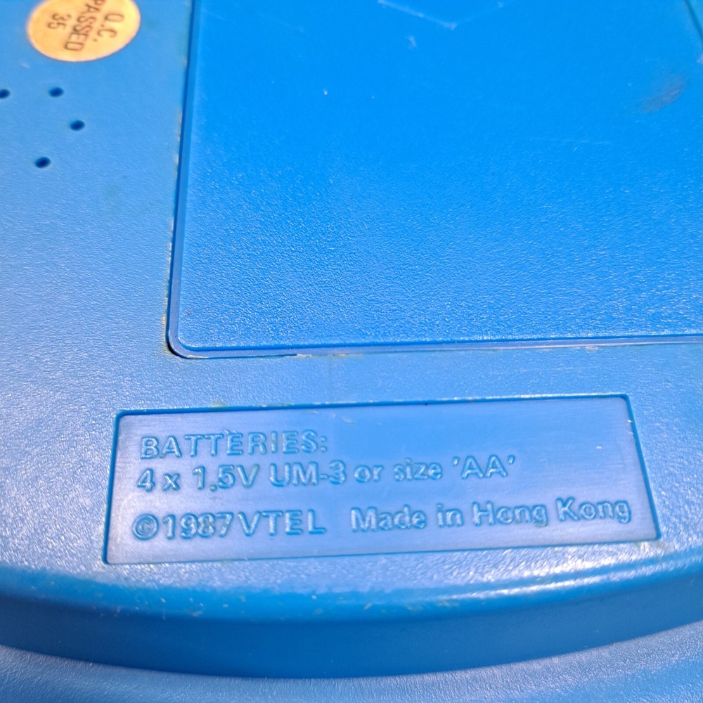 Vintage Vtech Mini Wizard 1987 Video Game Technology WORKS