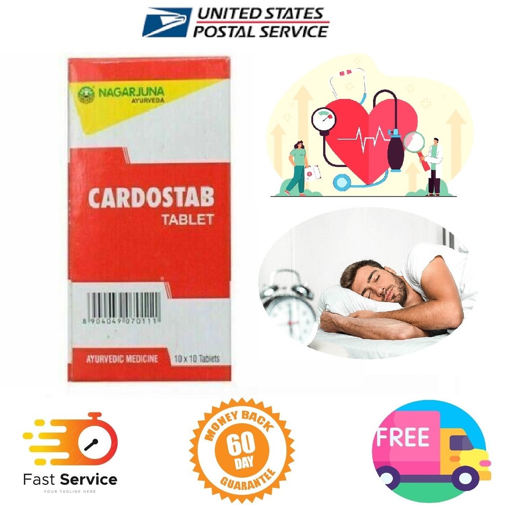 Nagarjuna Ayurveda Cardostab Tablet, 100 Tablets