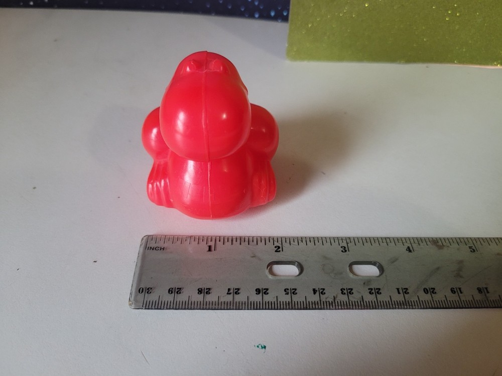Vintage 1984 Red Nerds Plastic Container Willy Wonka Candy