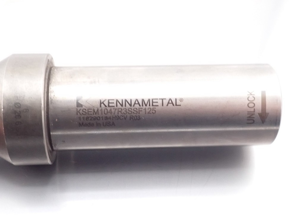 Kennametal 1.047" Indexable Drill Replaceable Tip 3xD KSEM1047R3SSF125, 1613655