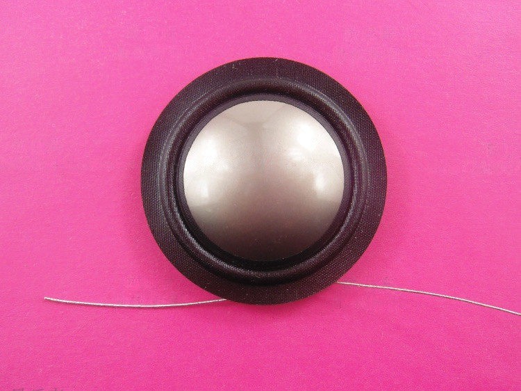 25.5 Core 25.4mm Titanium Composite Tweeter Diaphragm 8Ω Single Side Lead