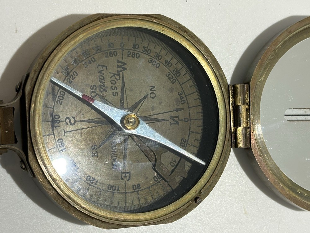 Nautical Compass And Sextant Ross Evans Reproduction