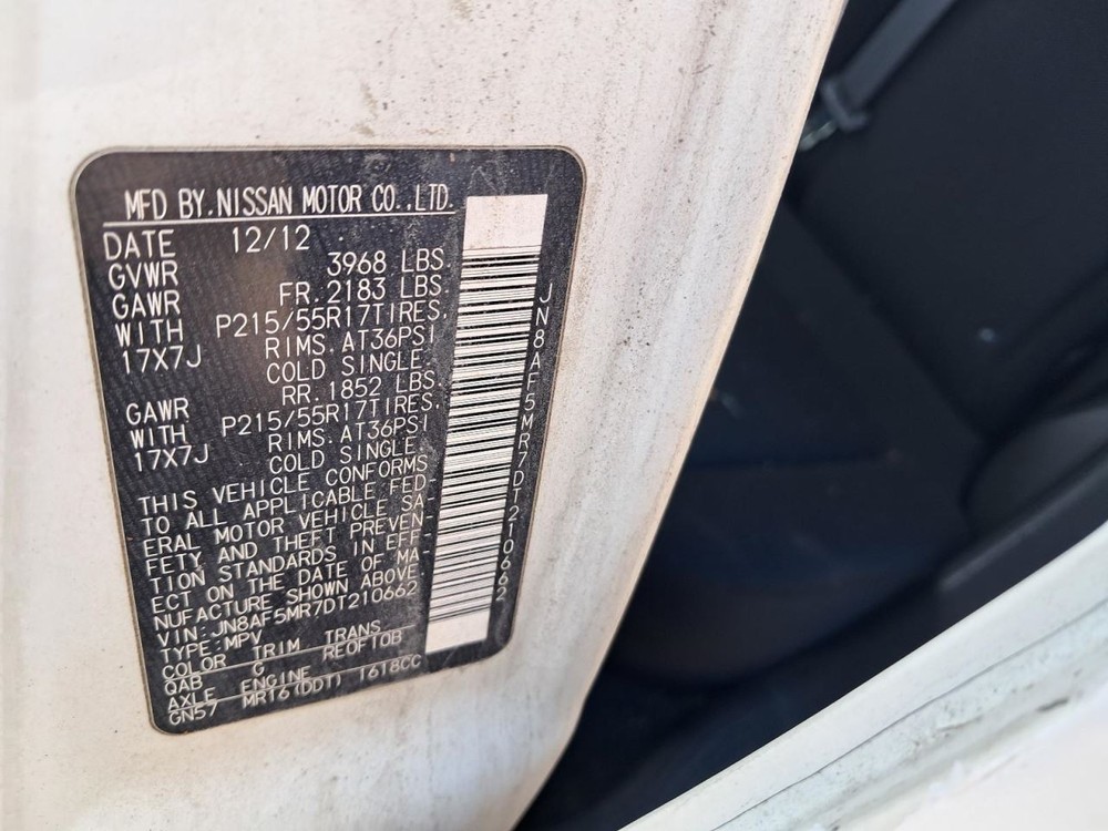 Console Front Floor CVT Fits 11-17 JUKE 5028271