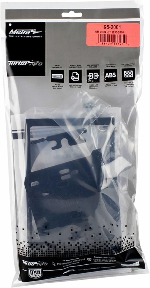 Metra Electronics 95-2001 Double DIN Installation Dash Kit for Select 1994 -...