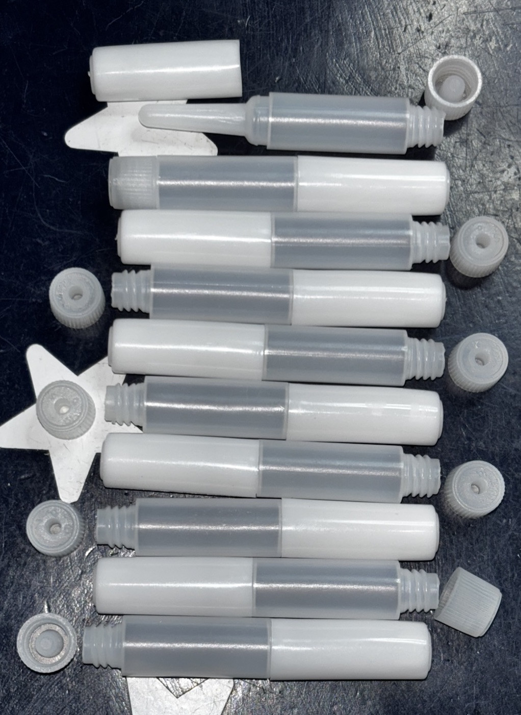 10 Sets 1ml Empty Plastic Squeeze Dropper Bottles Oils Lubes Liquid Dropper LDPE