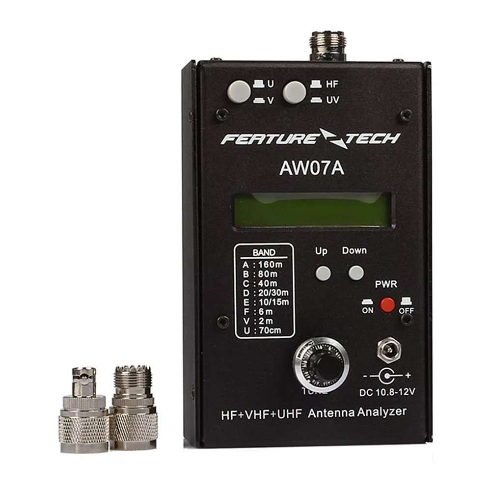 HF VHF UHF RF Impedance Analyzer SWR Meter Antenna Frequency Testing Device
